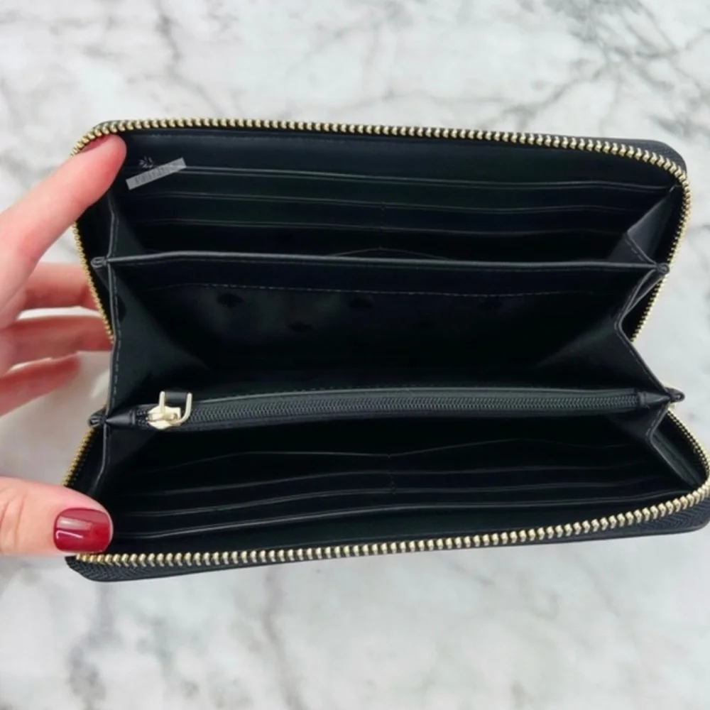 Kate Spade Staci Large Continental Wallet In Black - Picture 3 of 4